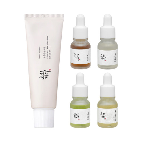 [BEAUTY OF JOSEON] Relief Sun Rice Plus Probiotic (SPF50+ PA++++)+ Hanbang Serum Discovery Kit SET