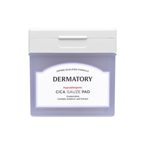 [DERMATORY] Hypoallergenic Cica Gauze Pad Double Edition - 1pack (50pads+Refill) [EXP 2026-05-03]