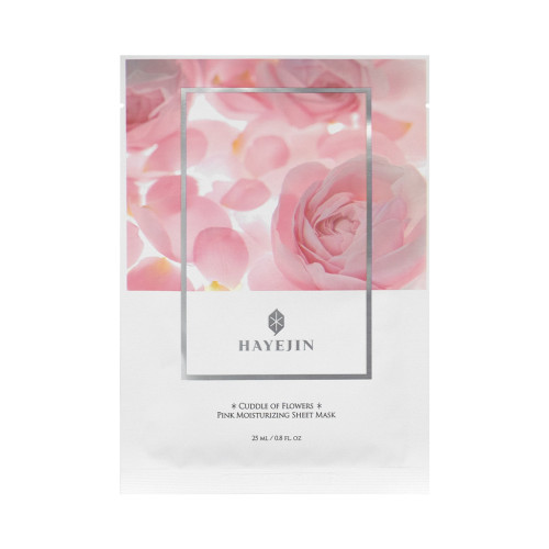 [HAYEJIN] Pink MoisturizingSheet Mask (Cuddle Of Flowers ) - 5pcs (EXP 2025-09-04)