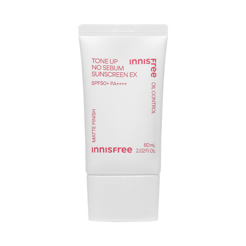 [INNISFREE] Tone Up No Sebum Sunscreen EX (SPF50+ PA++++) (2023) - 60ml