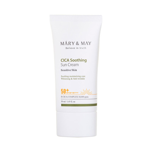 [MARY & MAY]CICA Soothing Sun Cream (SPF50+ PA++++) - 50ml
