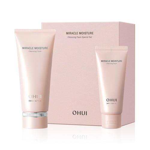 [OHUI] Miracle Moisture Cleansing Form Special Set - 1pack(200ml+100ml)