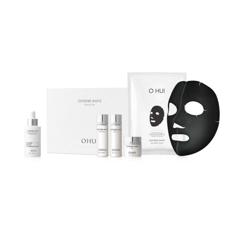 [OHUI] Extreme White Melatoning Dark Spot Ampoule Essence Special Set - 1pack(5item)