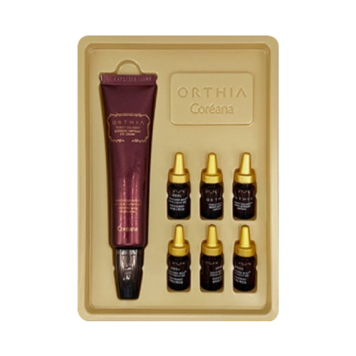 [ORTHIA] Perfect Collagen Intensive Ampoule Eye Beauty Set - 1pack(30ml+2mlx6ea)