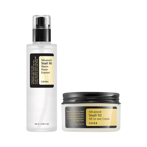 [COSRX] ★SNAIL SET★ Advanced Snail Essence + Cream (100ml+100ml)