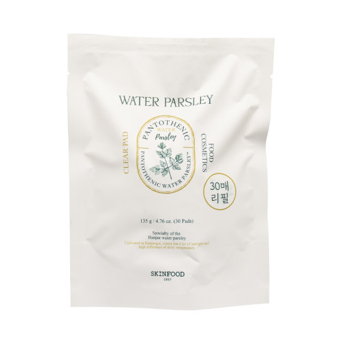 [SKINFOOD] Pantothenic Water Parsley Clear Pad Refill - 135g (30pads)